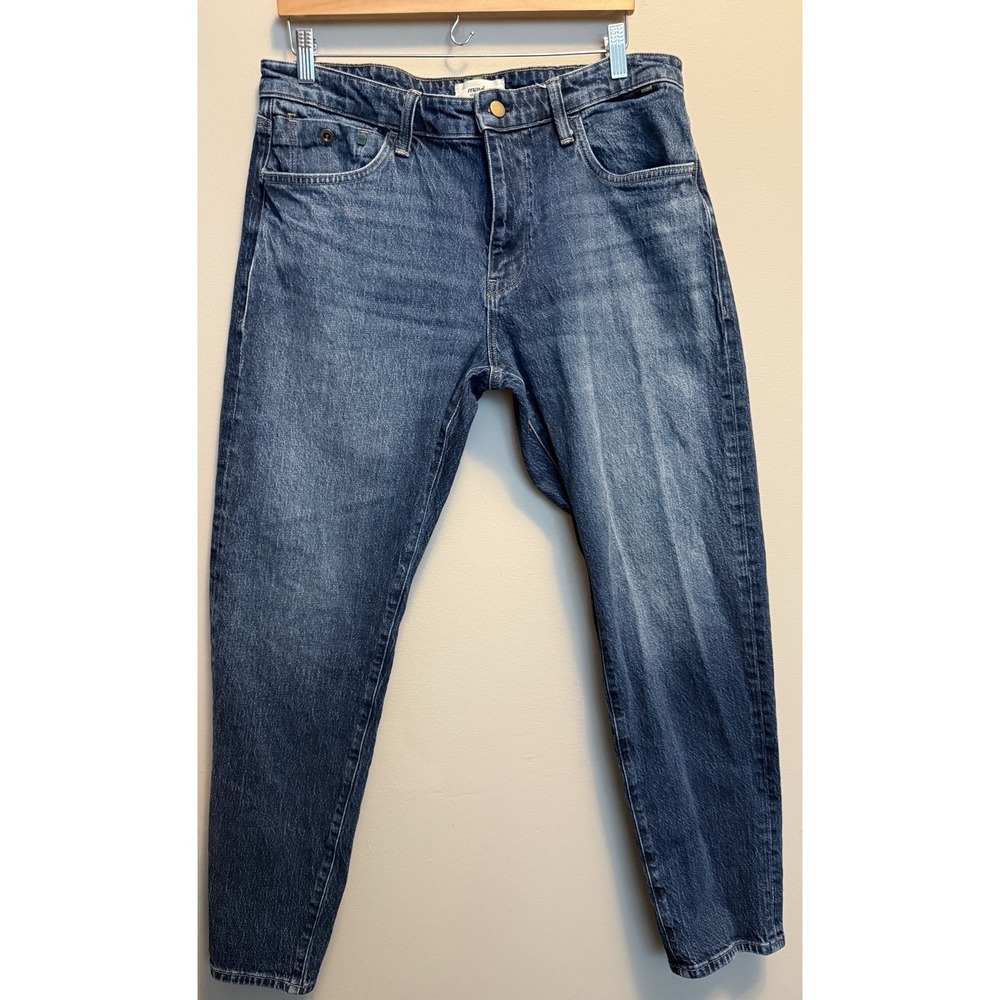 Mavi Jeans Tapered Jeans Mens 32x30 Blue Slim Medium Wash Denim Stretch